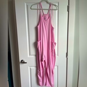 Free People Small, Pink Hot Shot Onesie
